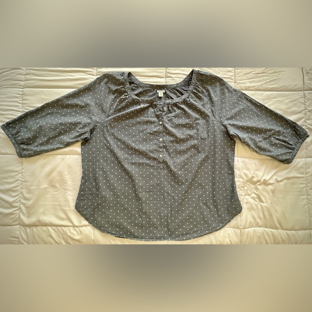 Old Navy Split Neck Blouse